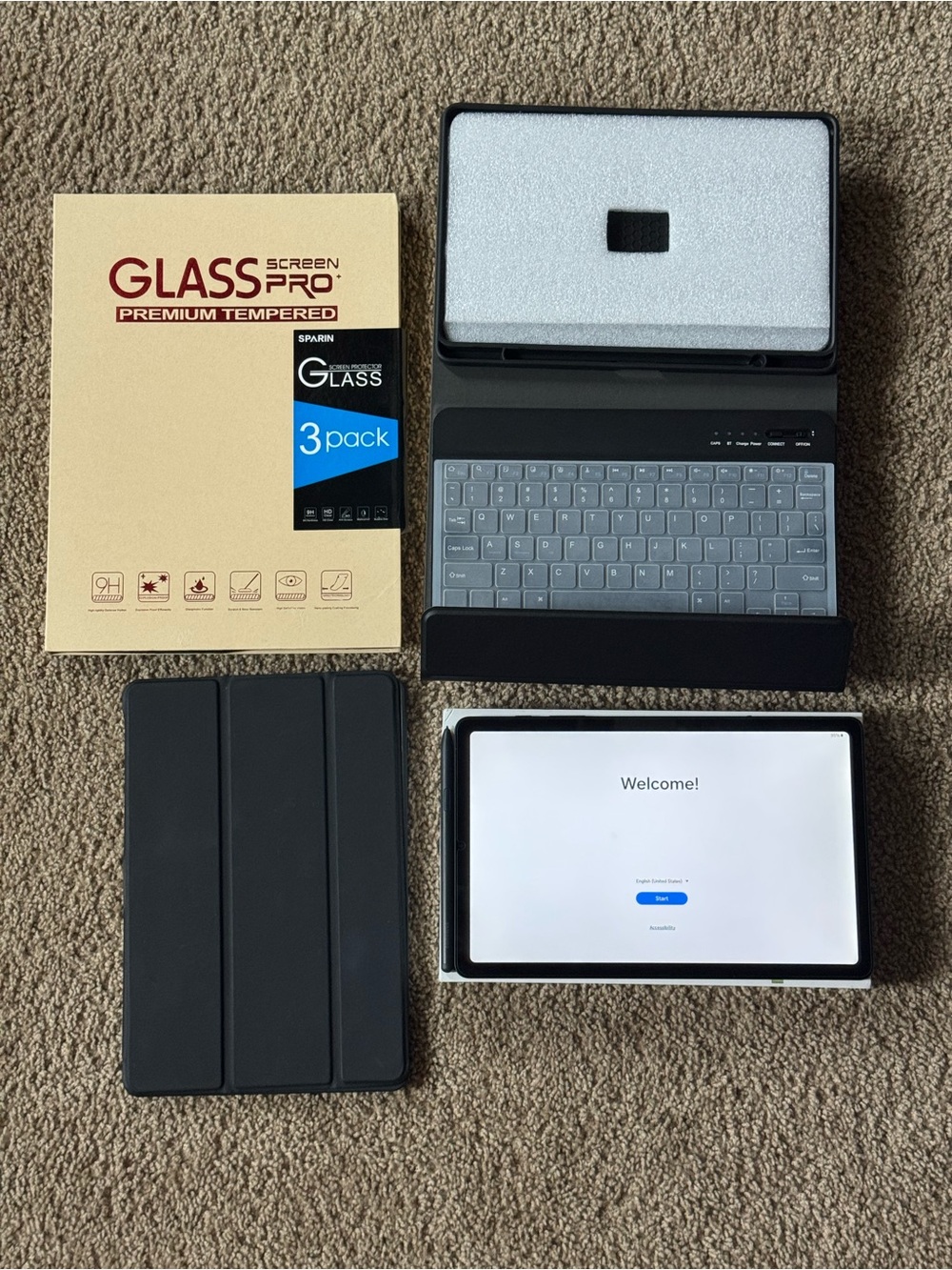 Samsung Galaxy Tab S6 Lite with Accessories